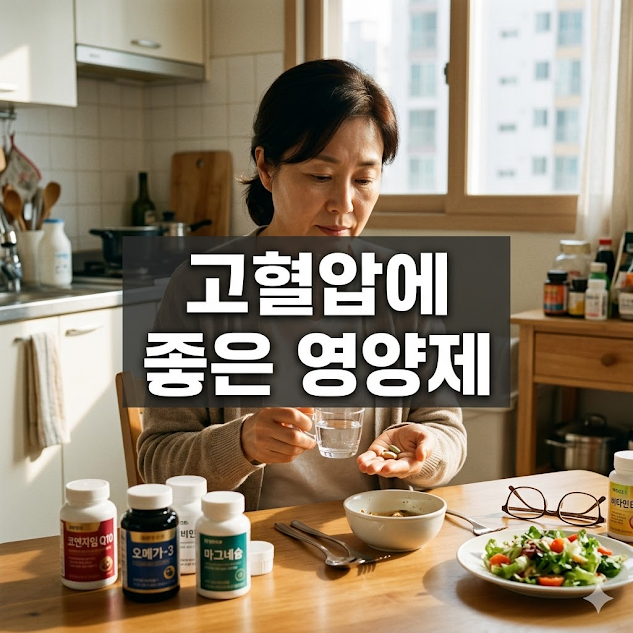 고혈압에 좋은 영양제