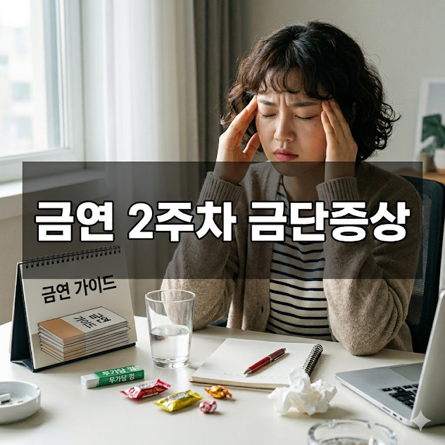 금연 2주차 금단증상