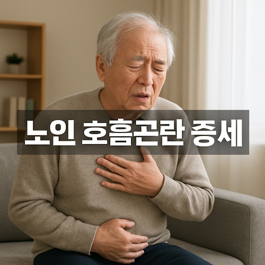 노인 호흡곤란 증세