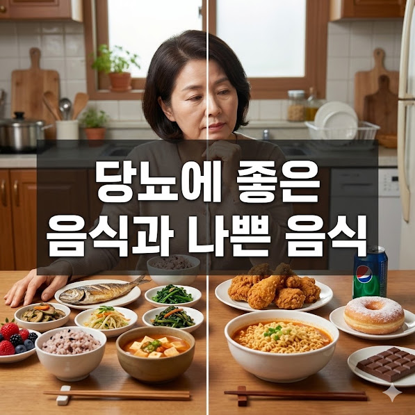 당뇨에 좋은 음식과 나쁜 음식