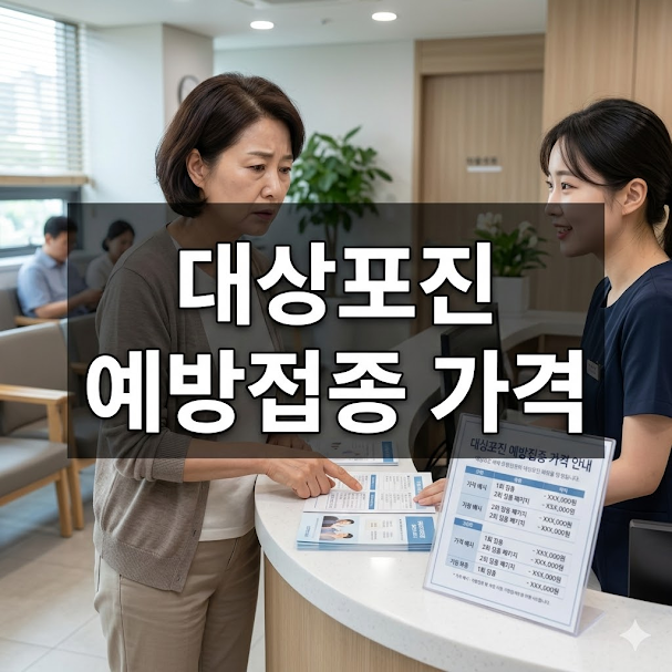 대상포진 예방접종 가격과 백신 종류