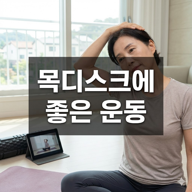 목디스크에 좋은 운동과 생활 습관 총정리