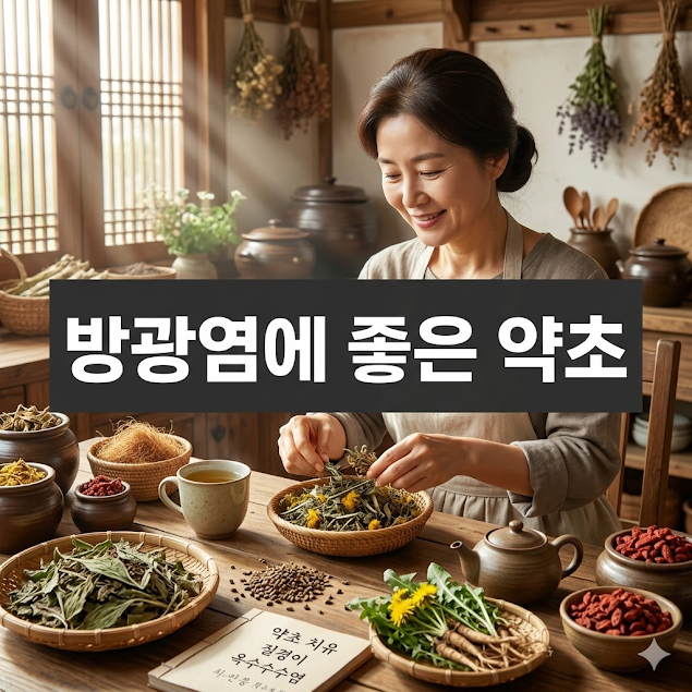 방광염에 좋은 약초