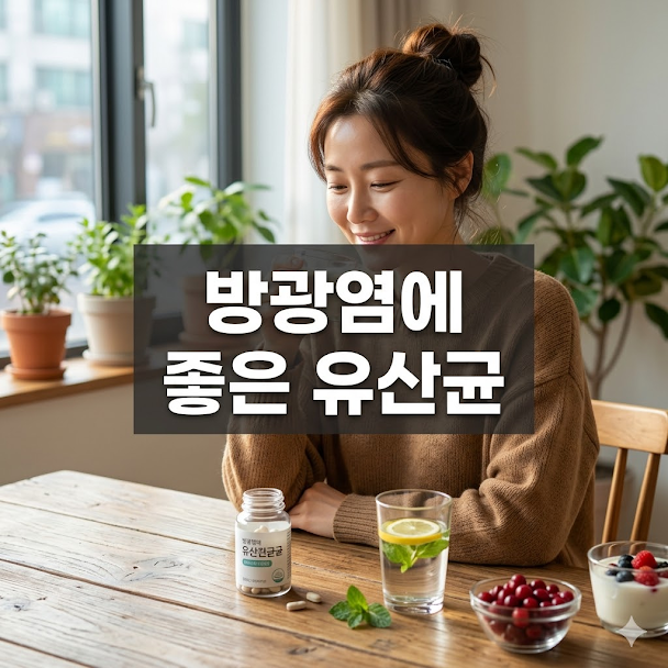 방광염에 좋은 유산균