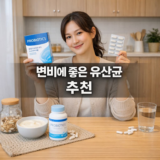 변비에 좋은 유산균 추천