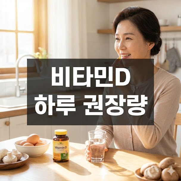비타민D 하루 권장량
