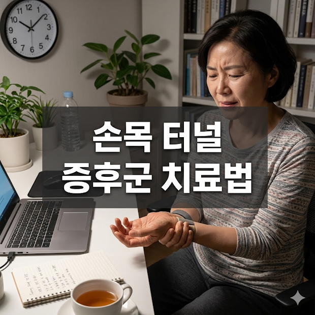 손목 터널 증후군 치료법