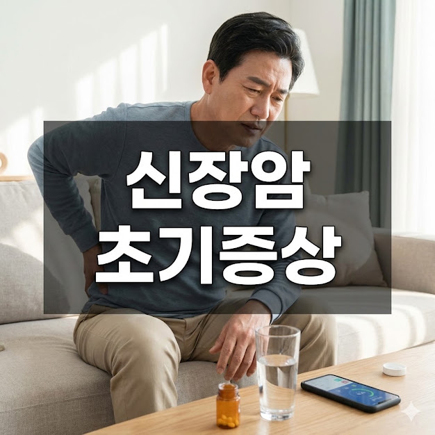신장암 초기 증상, 침묵의 살인자가 보내는 경고 신호 7가지