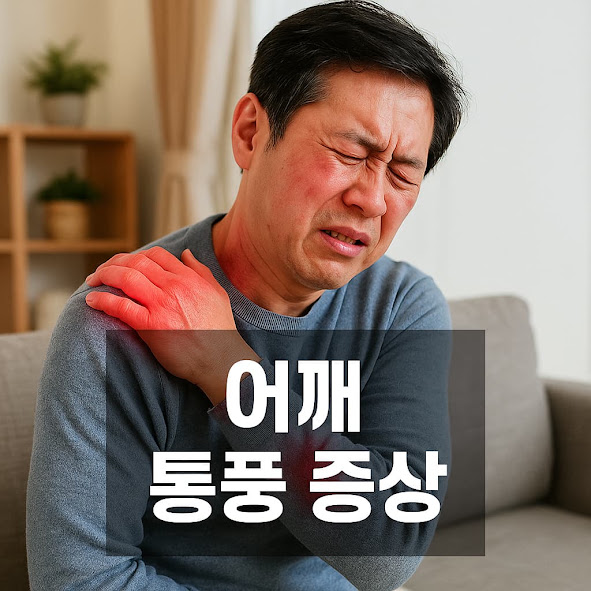 어깨 통풍 증상