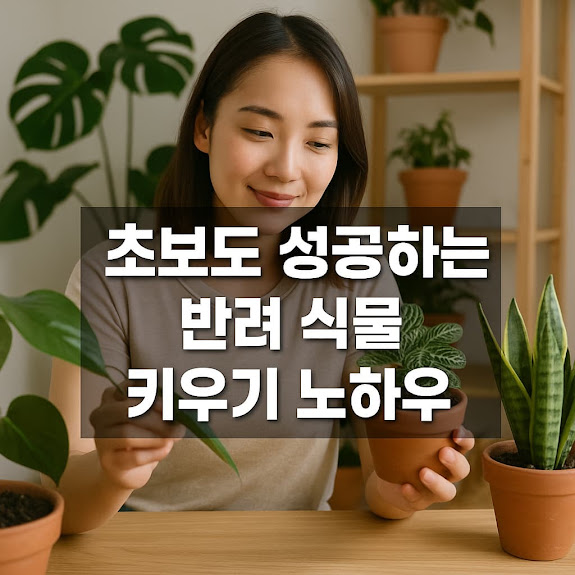 우리 집에 식물 병원 개원! 초보도 성공하는 반려 식물 키우기 노하우