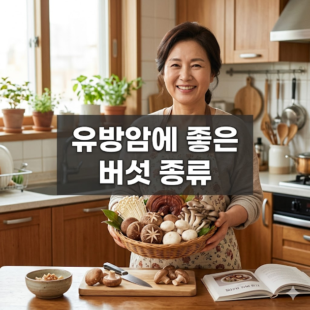 유방암에 좋은 버섯 종류
