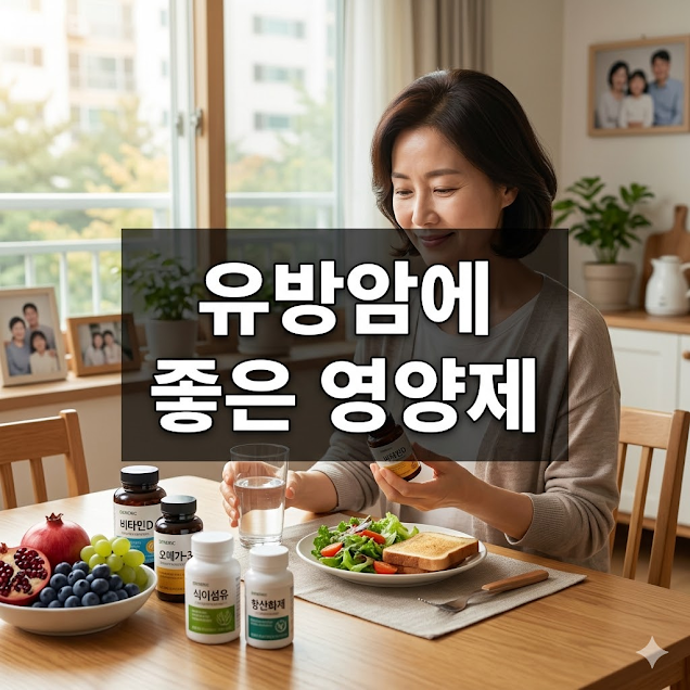 유방암에 좋은 영양제