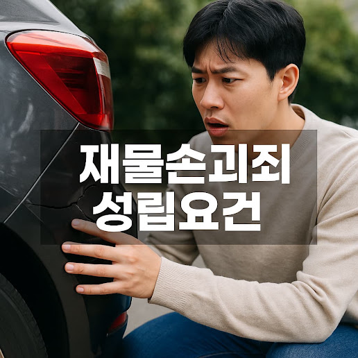 재물손괴죄 성립요건