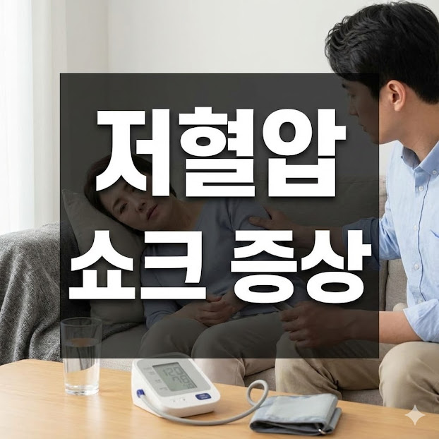 저혈압 쇼크 증상