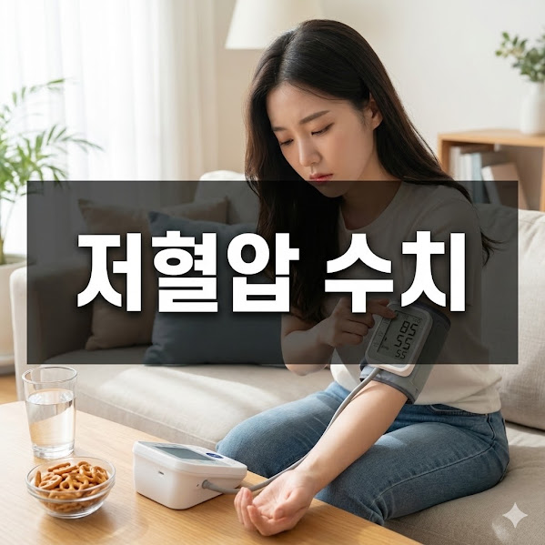 저혈압 수치