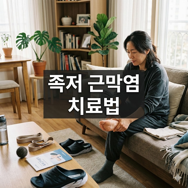 족저 근막염 치료법, 최신 치료부터 자가 관리까지