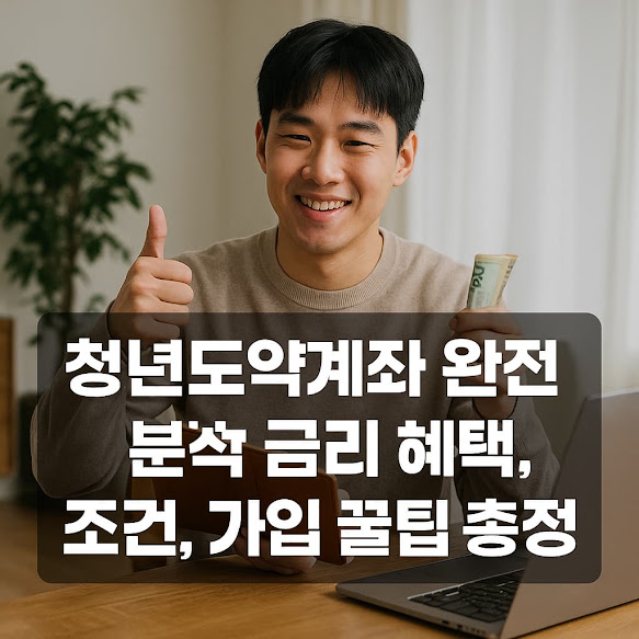 청년도약계좌 완전 분석: 금리 혜택, 조건, 가입 꿀팁 총정리