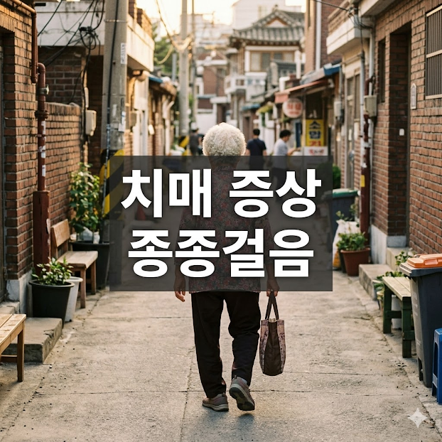 치매 증상 종종걸음
