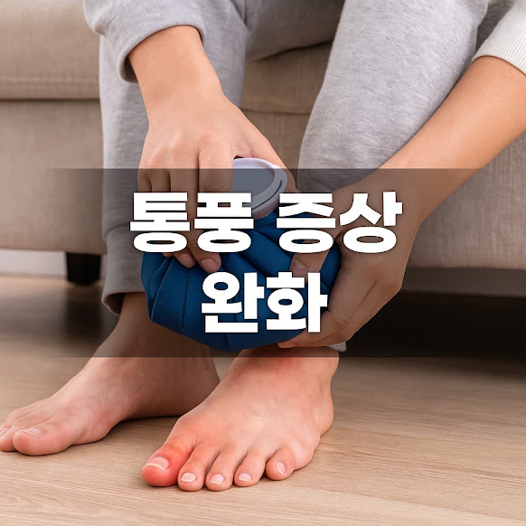 통풍 증상 완화