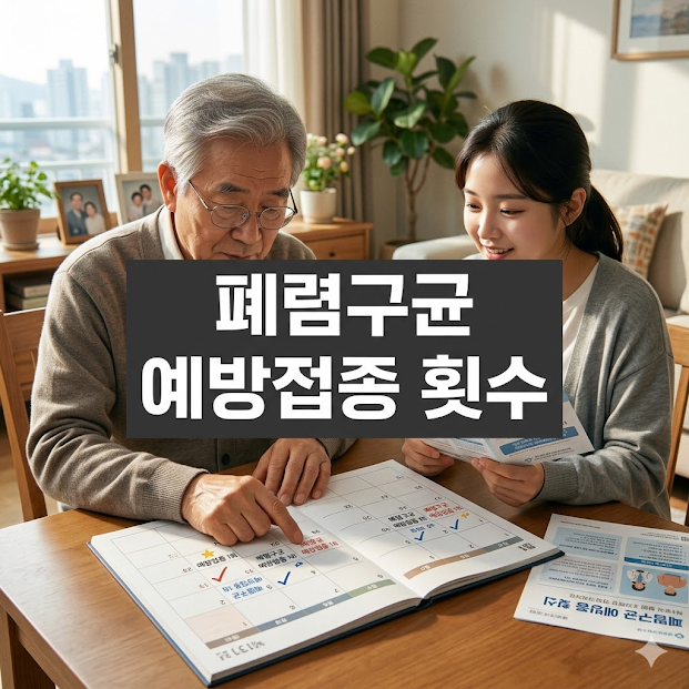 폐렴구균 예방접종 횟수