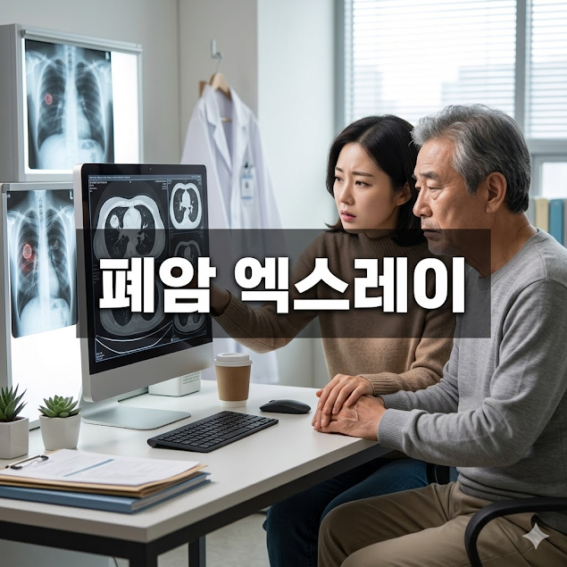 폐암 엑스레이