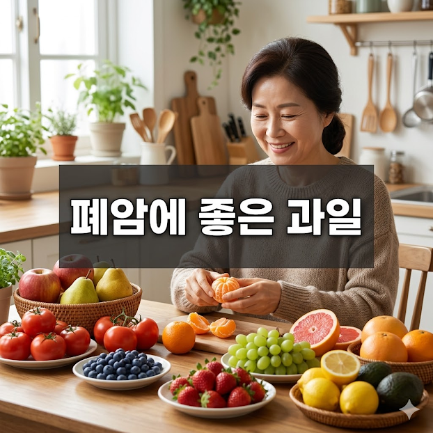 폐암에 좋은 과일