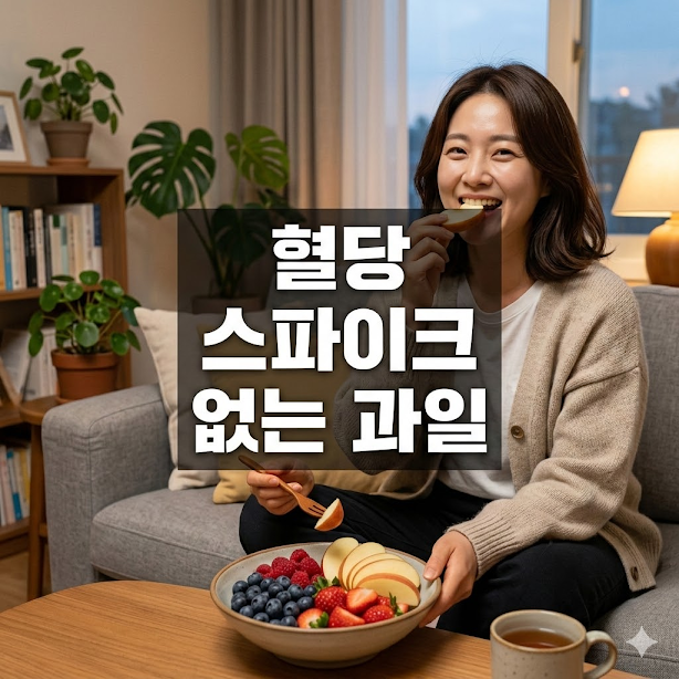 혈당스파이크 없는 과일 선택법