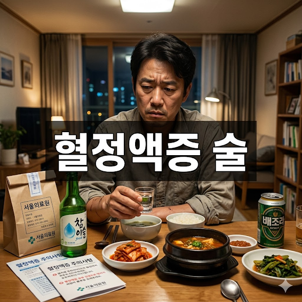 혈정액증 술